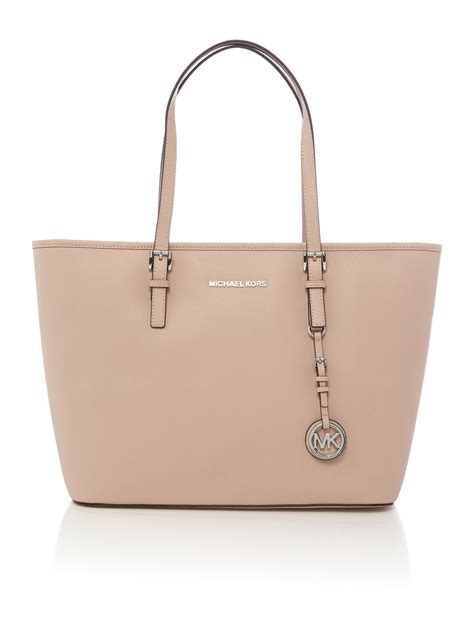 michael kors pink tote